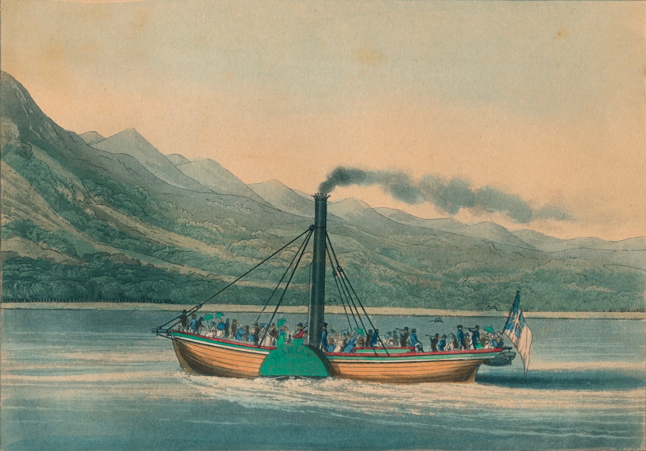 Un voyage sur le Loch Lomond - George Hunt