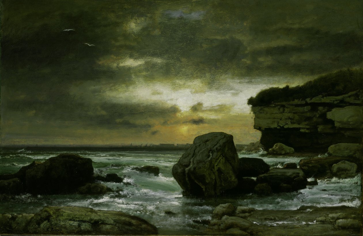 Une Marine - George Inness