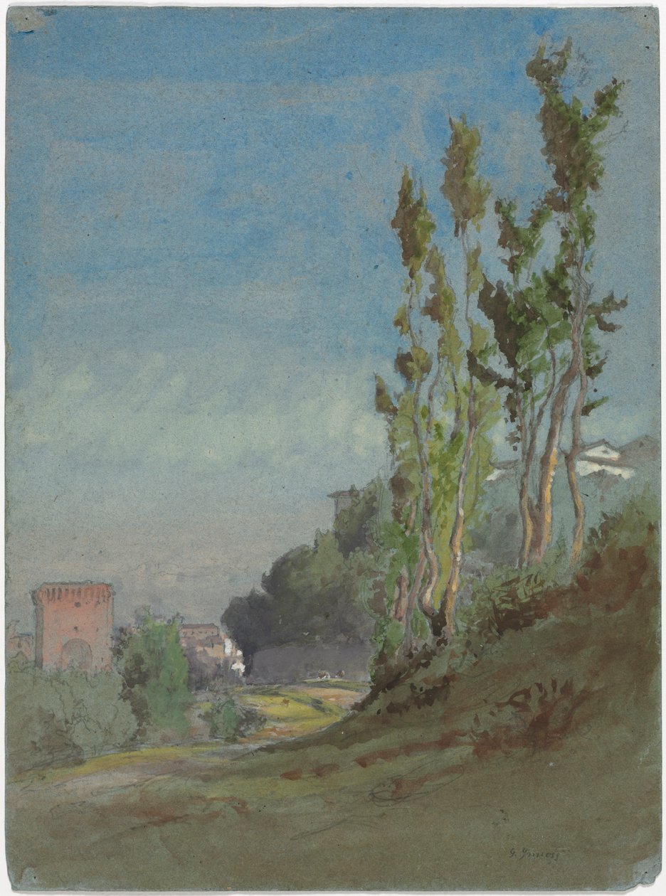 Albano, Italie - George Inness