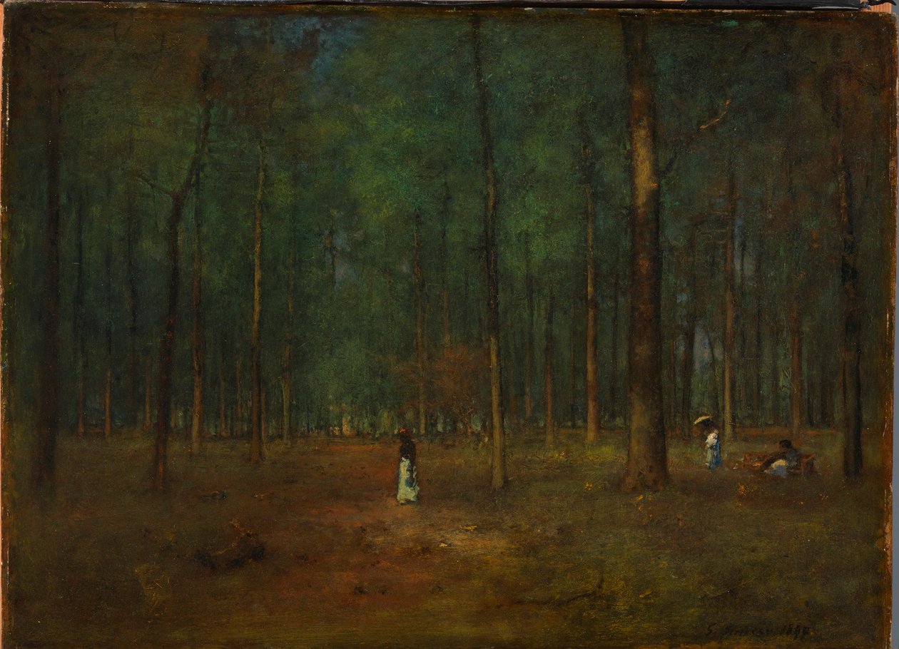 Les pins de Géorgie - George Inness