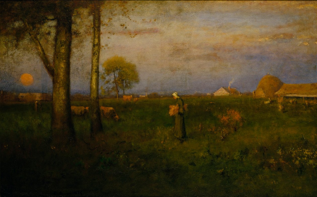 Le crépuscule - George Inness