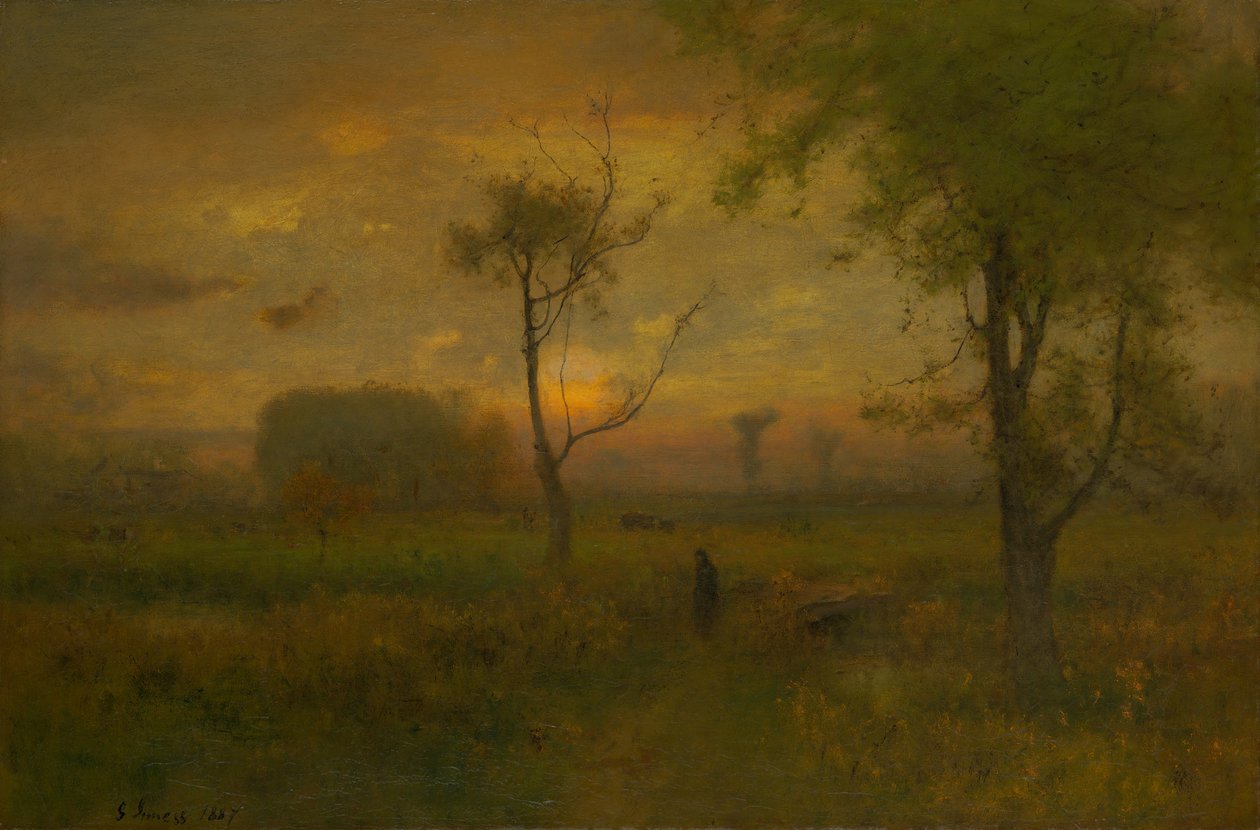 Lever de Soleil - George Inness
