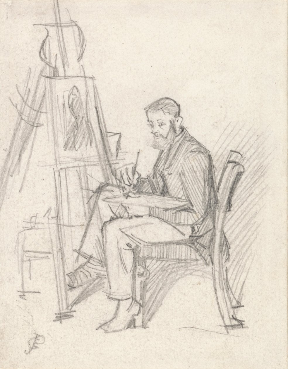 Autoportrait - George John Pinwell