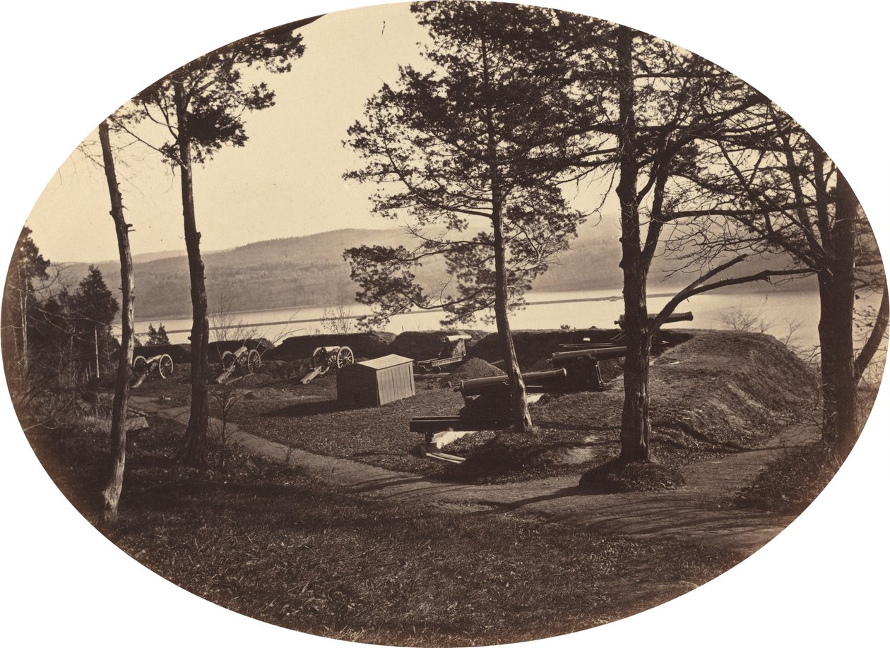 Batterie Knox, c. 1870 (photo) - George Kendall Warren
