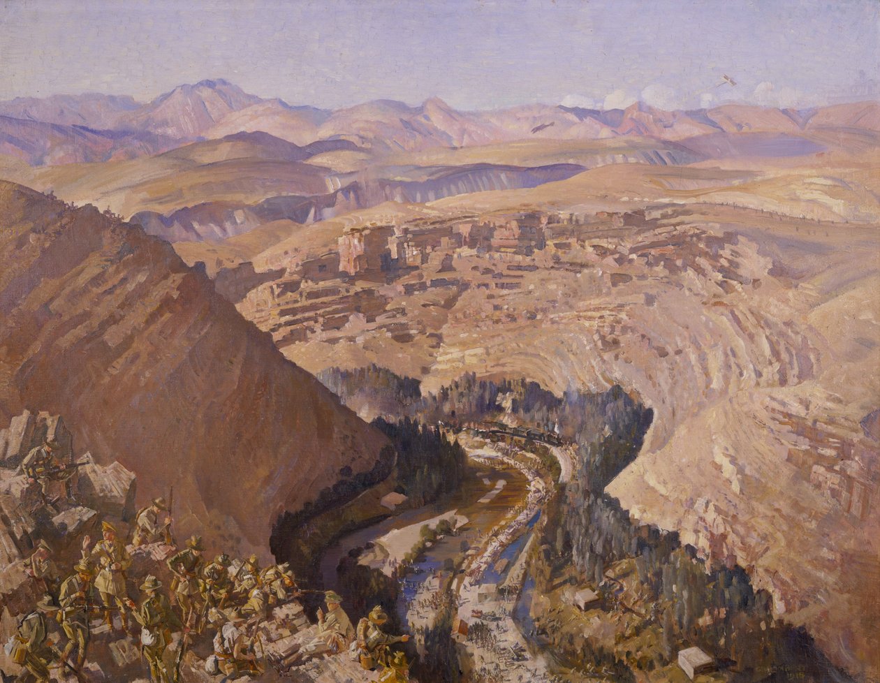 Gorge de Barada, 30 septembre 1918 - George Lambert
