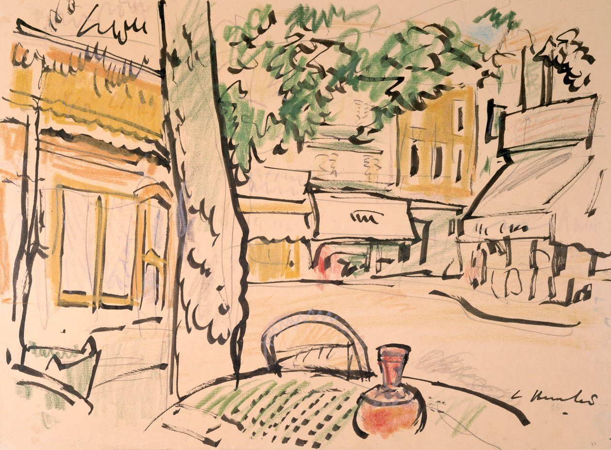 Place à Vence - George Leslie Hunter