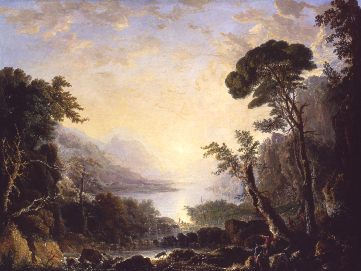 Composition, Scène italienne, 1846 - George Loring Brown