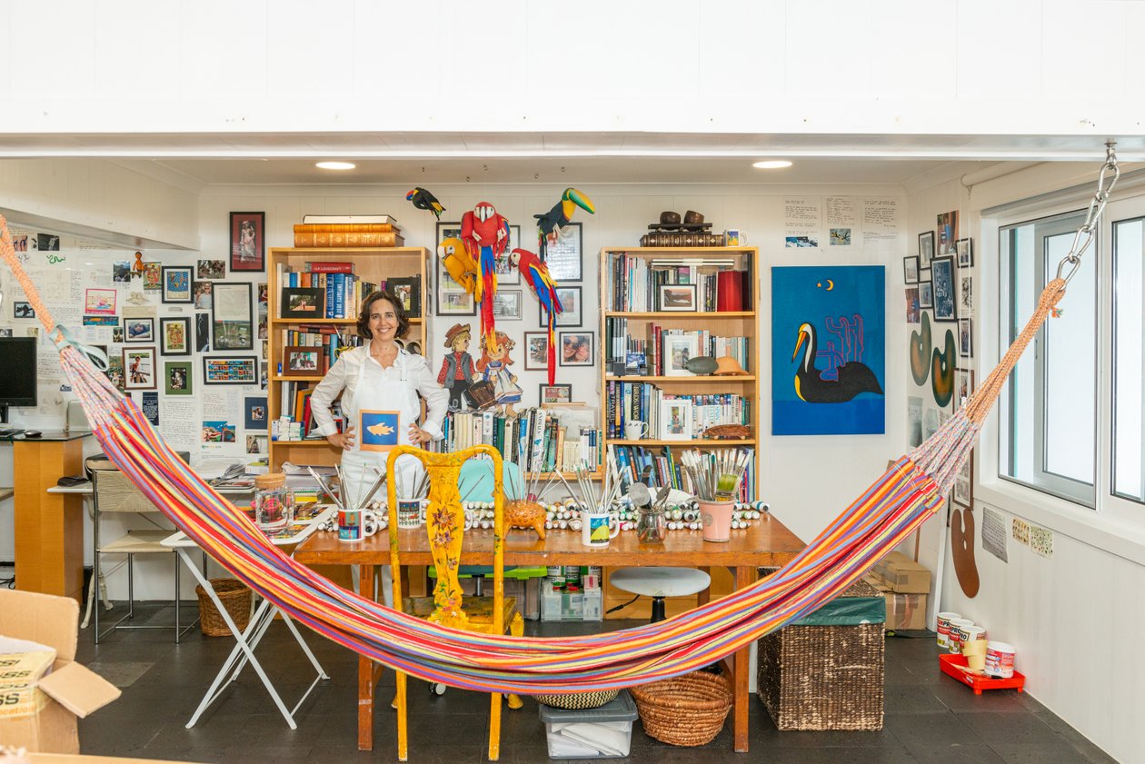 Cristina Rodriguez dans son atelier - Bartolome Esteban and studio Murillo