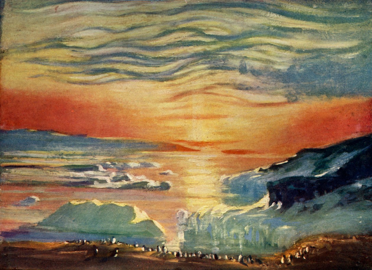 Le coucher de soleil d