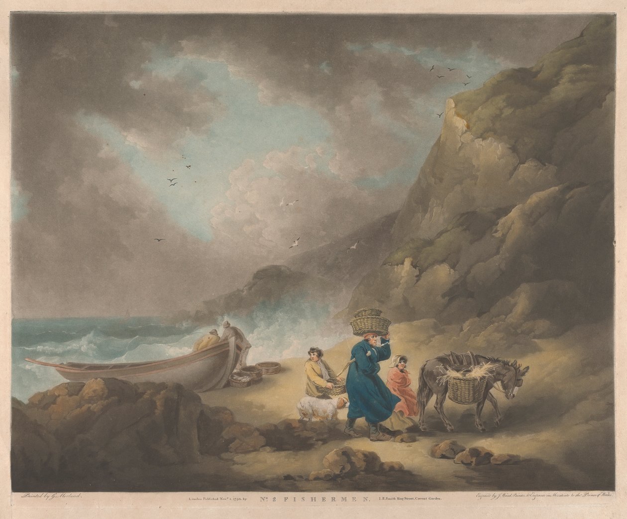 Pêcheurs - George Morland