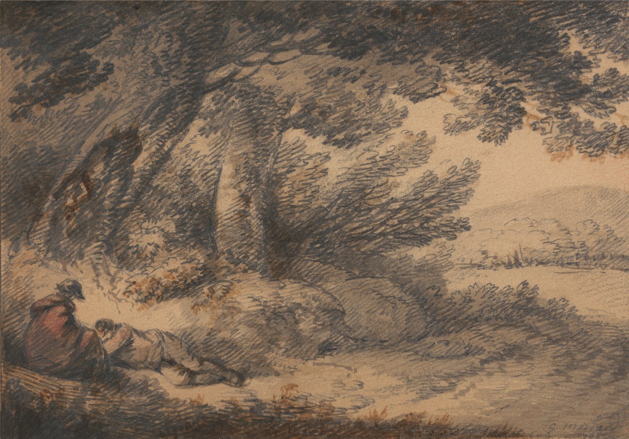 Paysans se reposant - George Morland