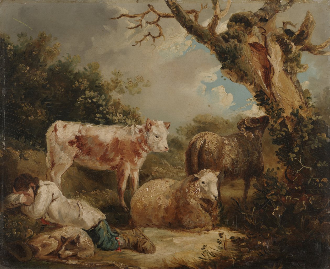 Le repos du berger - George Morland