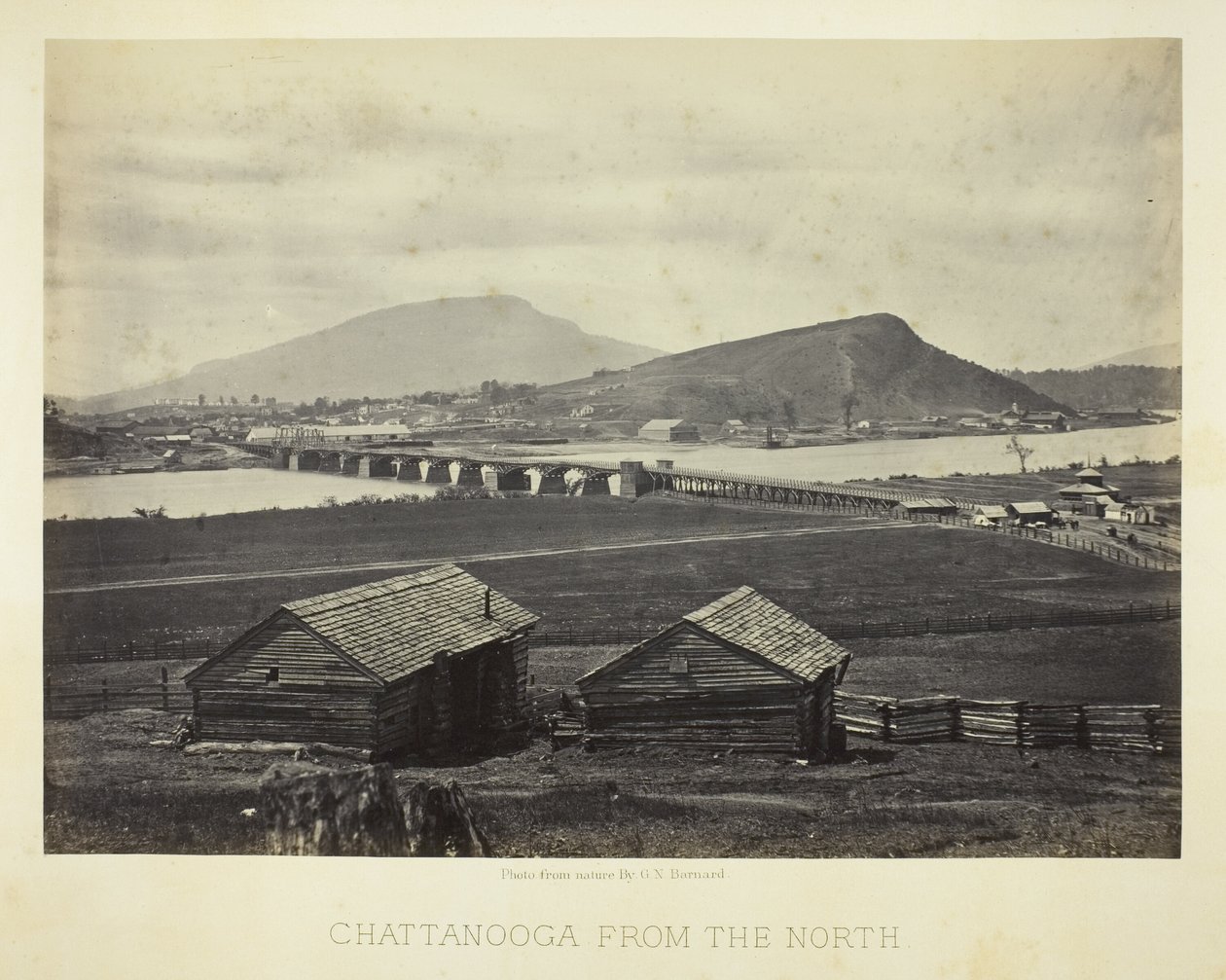 Chattanooga vue du nord - George N. Barnard