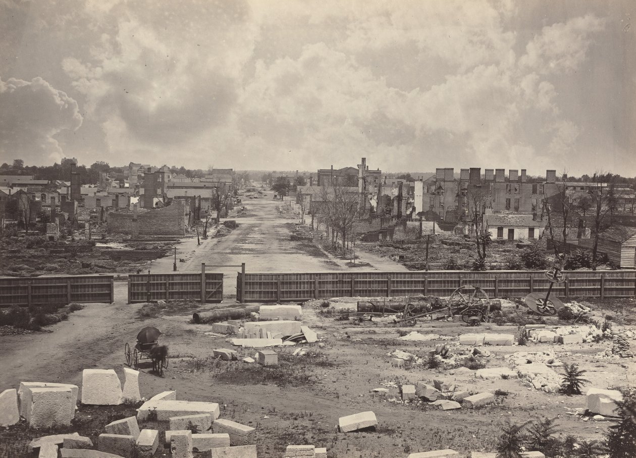 Columbia depuis le Capitole - George N. Barnard