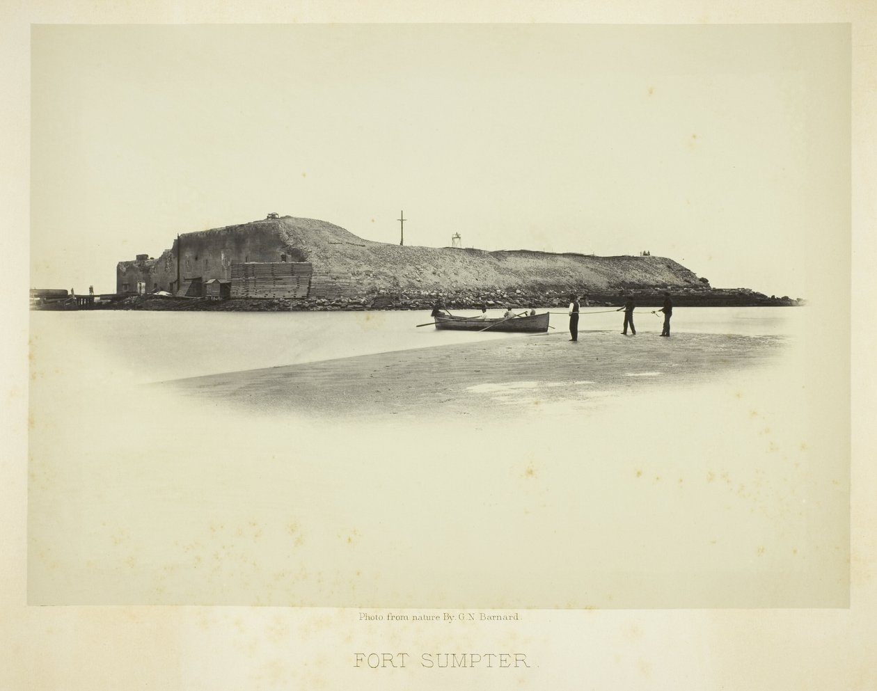 Fort Sumpter - George N. Barnard