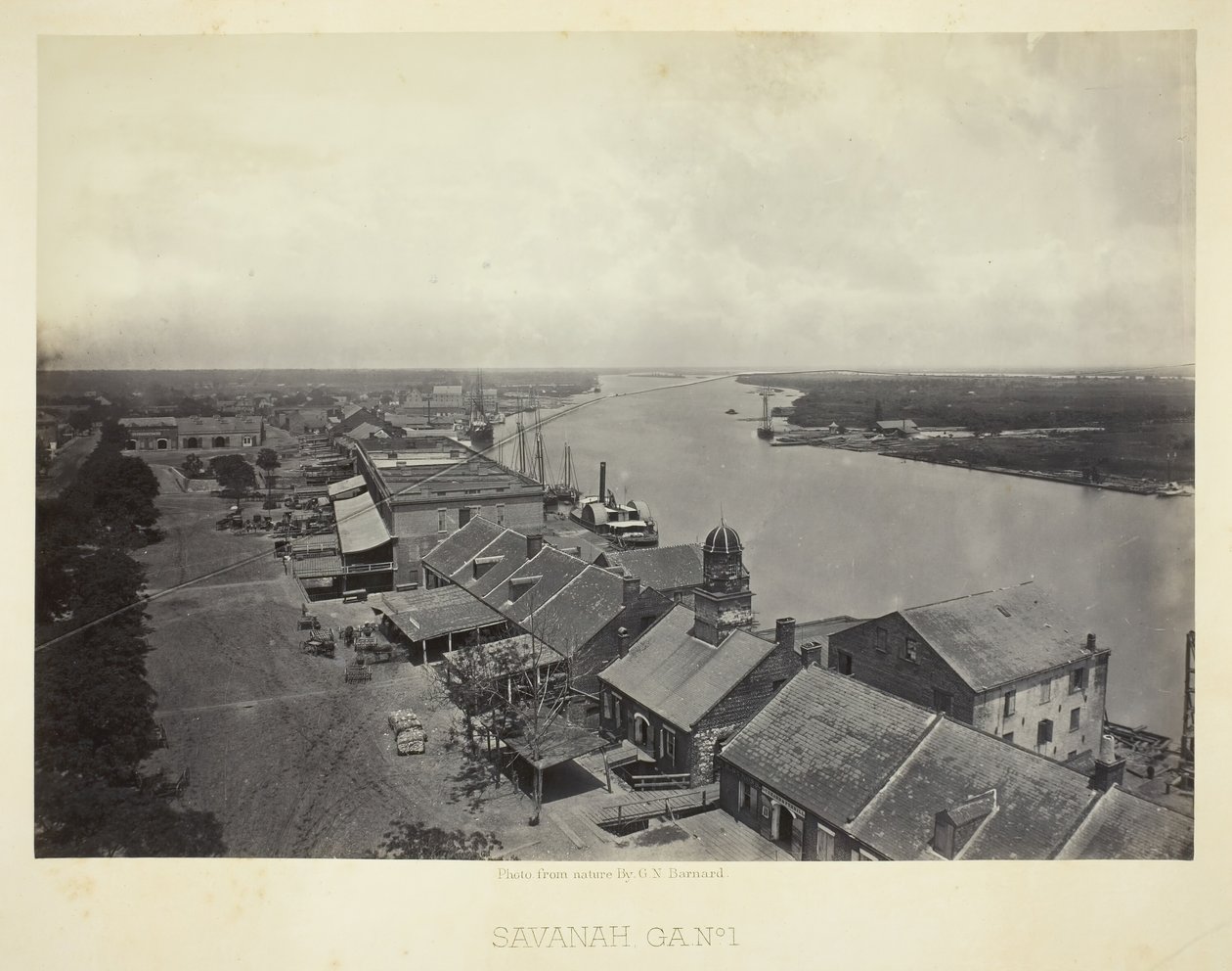 Savannah, GA, No. 1, 1866 - George N. Barnard