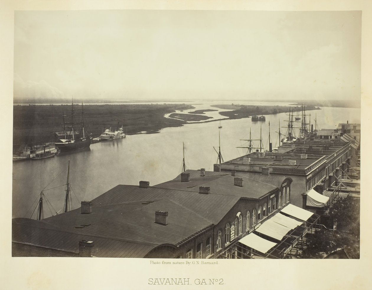 Savannah, GA, n° 2, 1866 - George N. Barnard