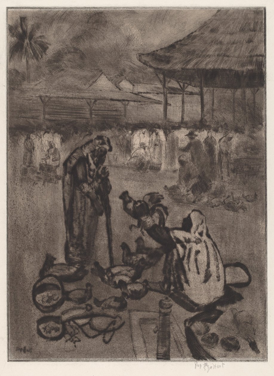 Vendeur de poulets, Trinidad - George Overbury