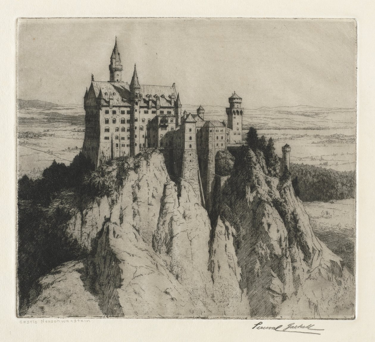 Château de Neuschwanstein - George Percival Gaskell