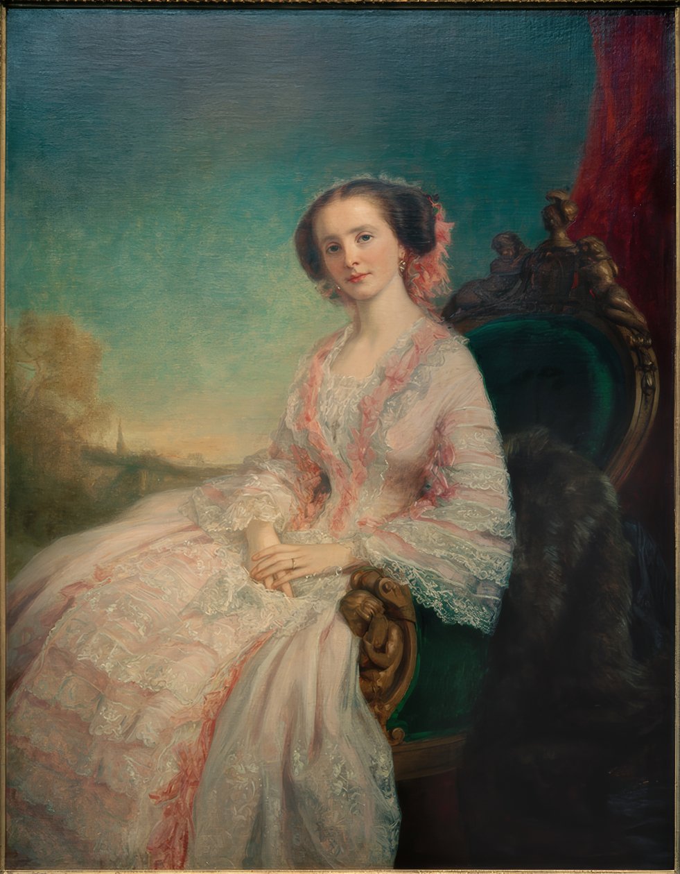 Caroline Slidell Perry Belmont - George Peter Alexander Healy