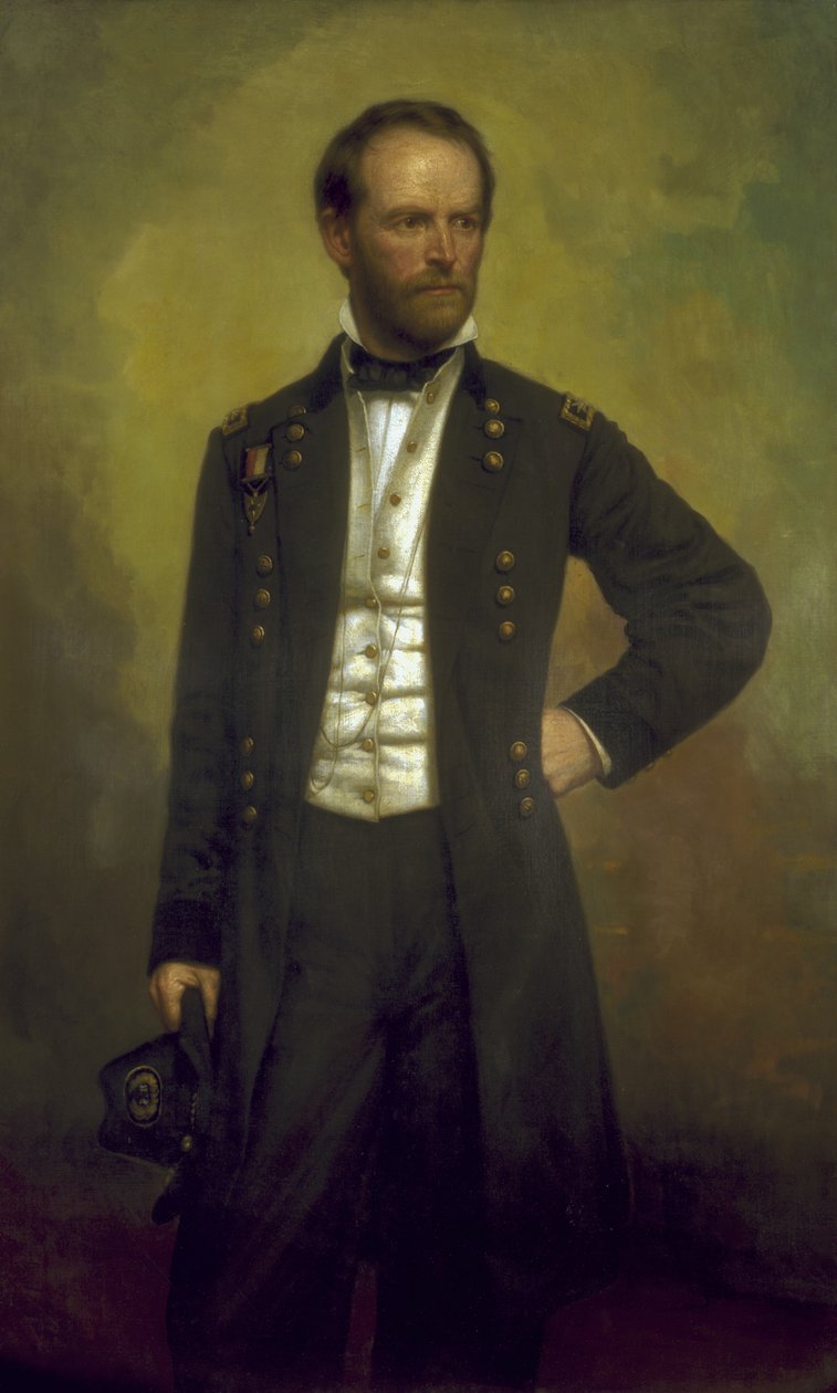 William T. Sherman - George Peter Alexander Healy