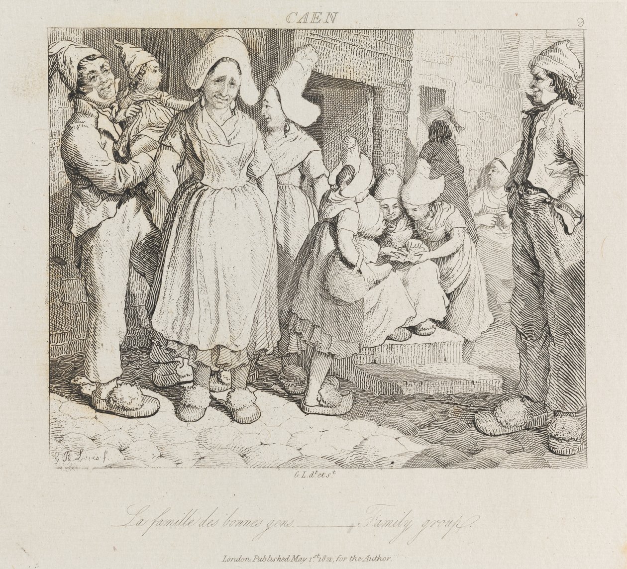 Groupe Familial, Caen, c.1821 - George Robert Lewis