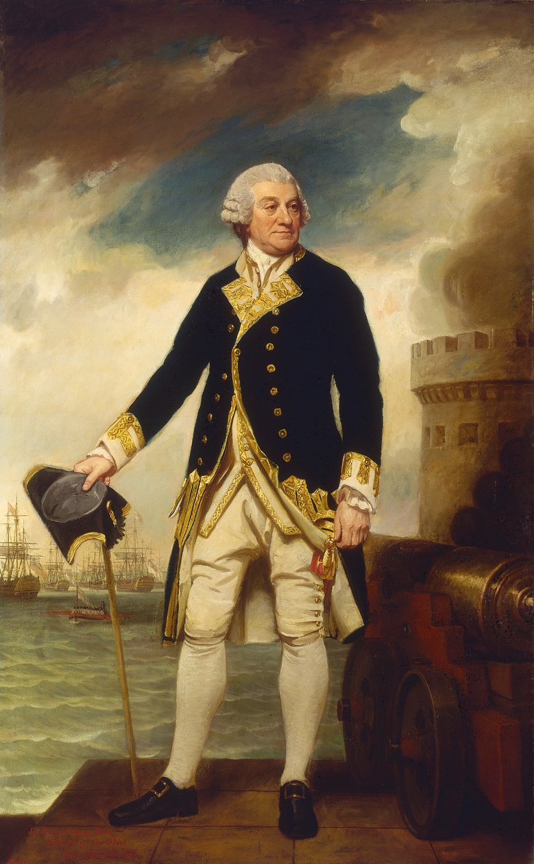 Amiral Sir Francis Geary (1709/10-1796) - George Romney