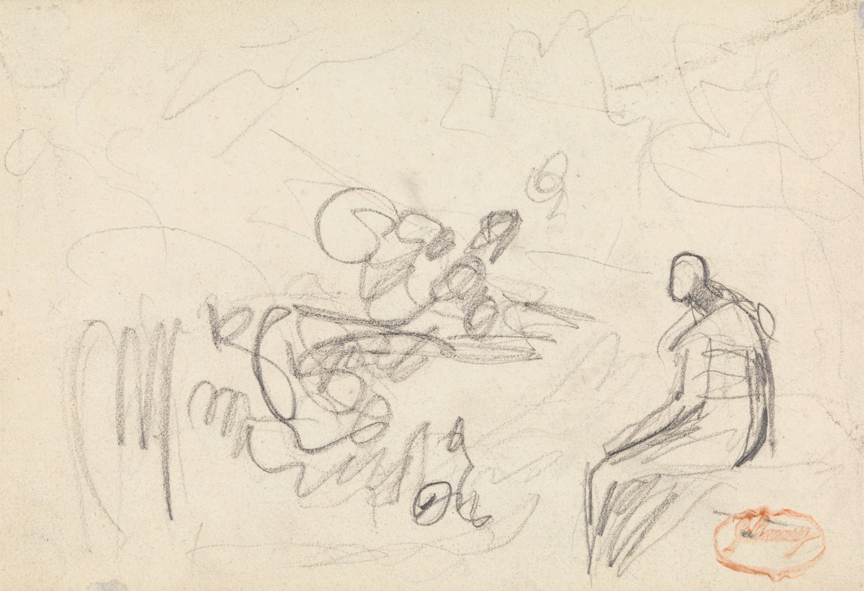 Étude de composition de figures 43 - George Romney