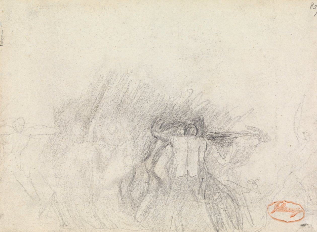 Étude de composition de figure 50 - George Romney