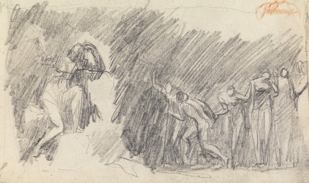 Figure Étude de composition 5 - George Romney