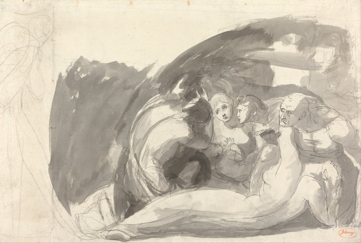 Howard visite une prison - George Romney