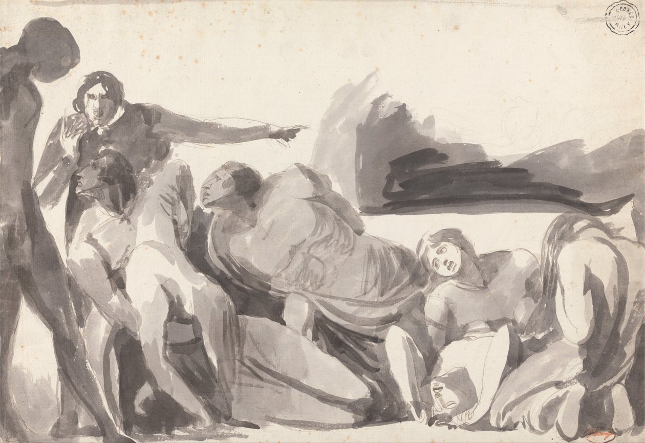 Howard visite une prison - George Romney