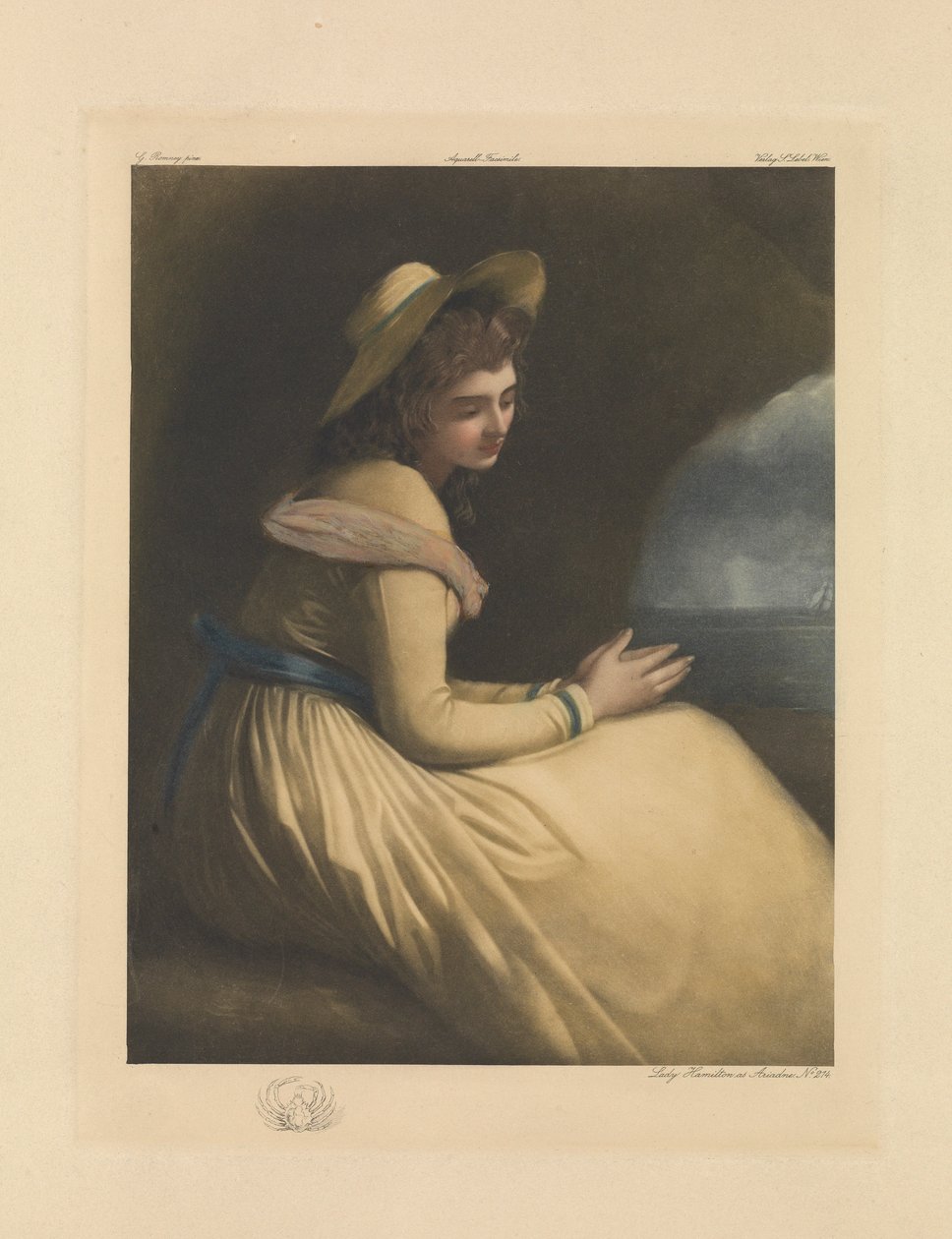 Lady Emma Hamilton en Ariane - George Romney