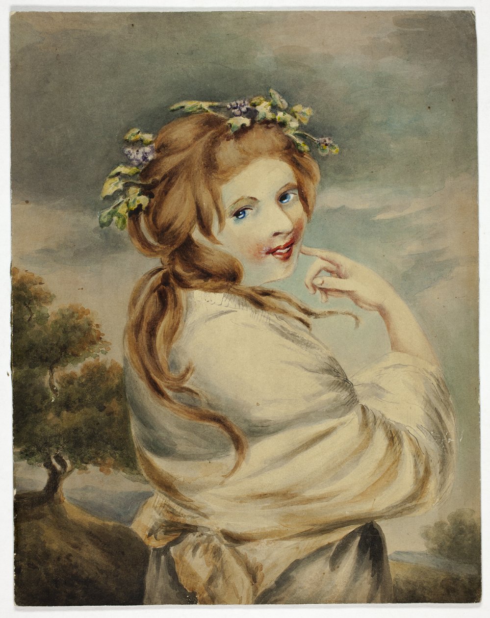 Lady Hamilton en Nature - George Romney