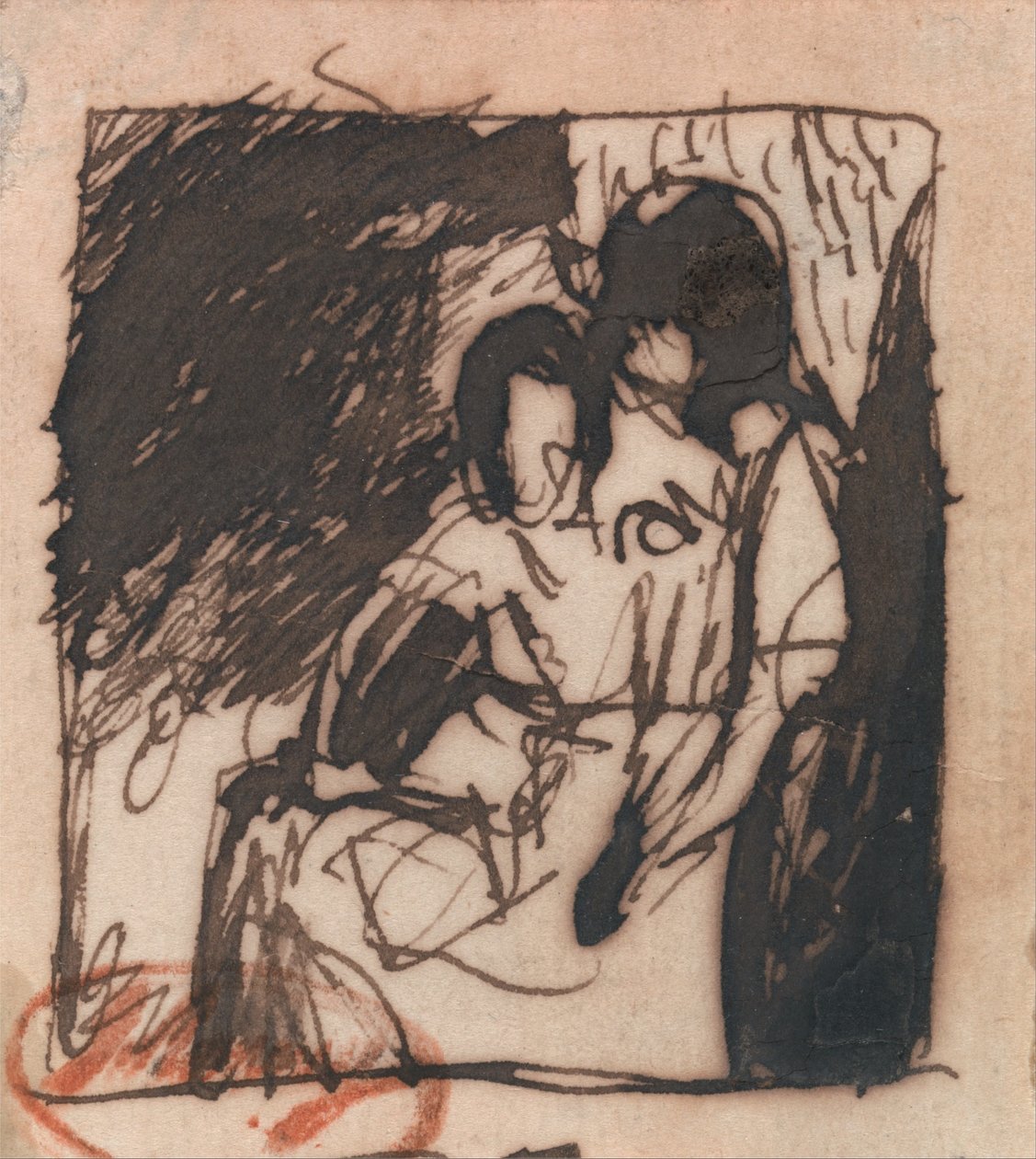 Mère et enfant - George Romney