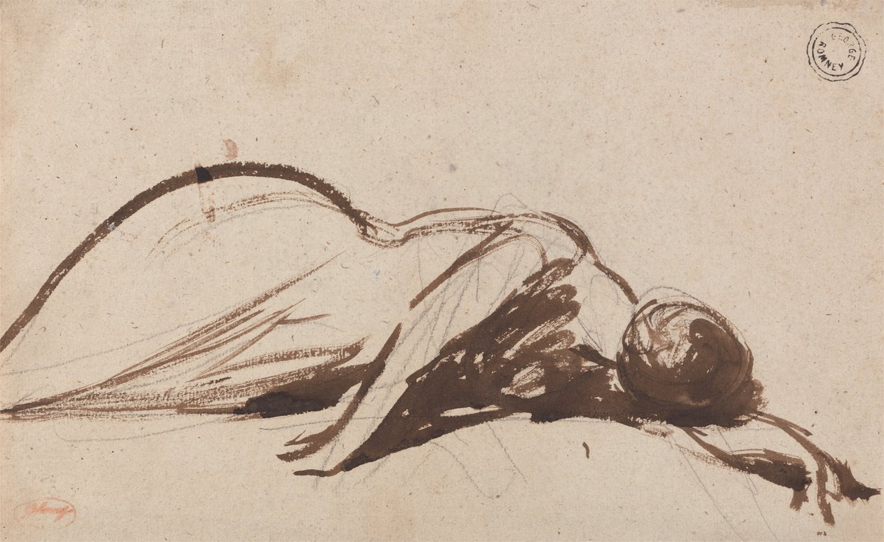 Femme prostrée - George Romney