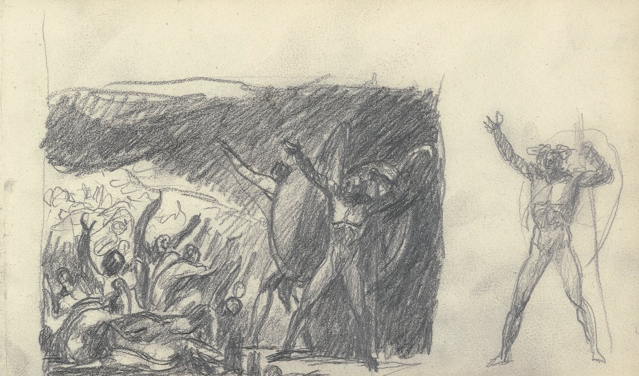 Dessin de carnet de croquis - George Romney