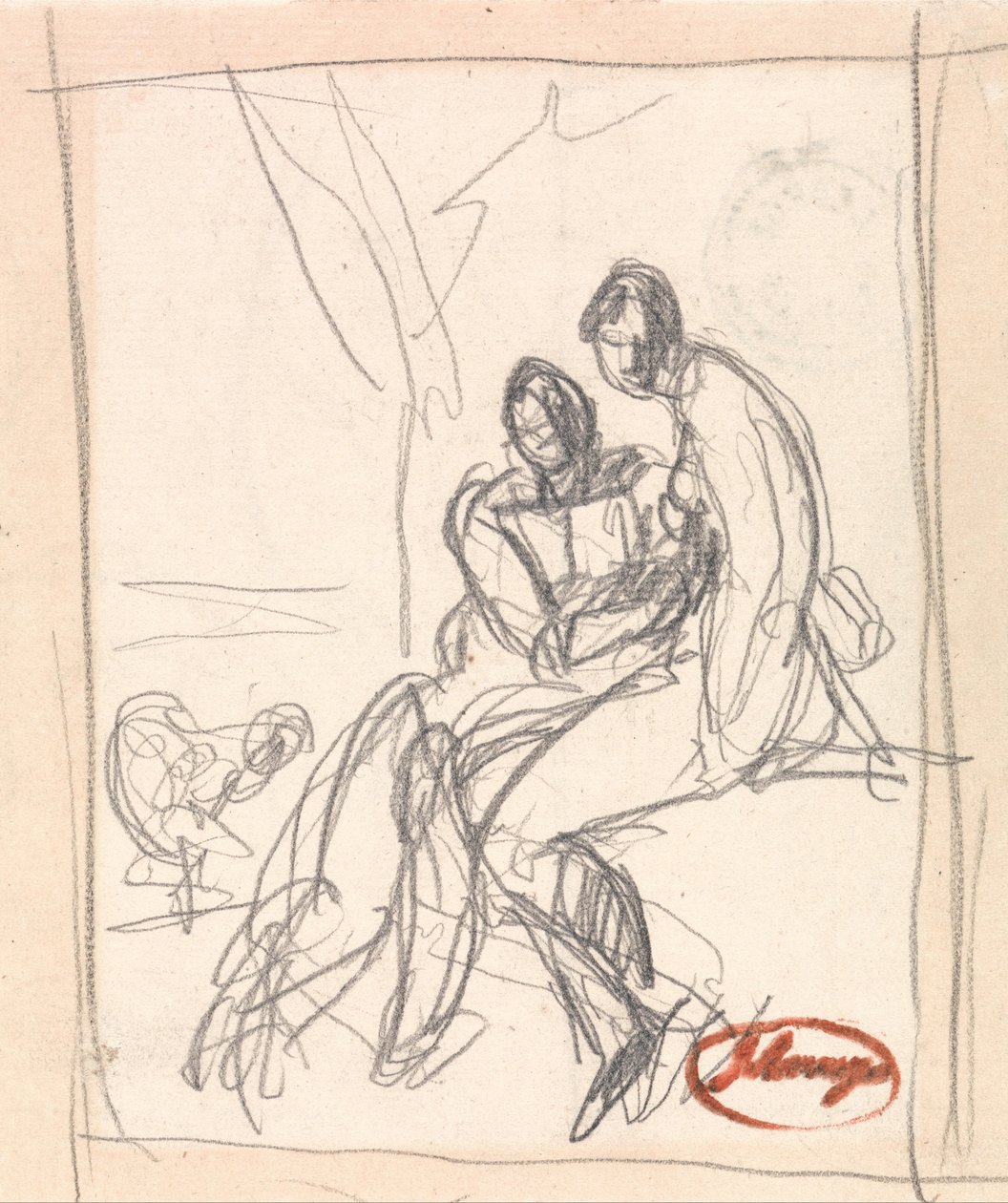 Deux amants - George Romney