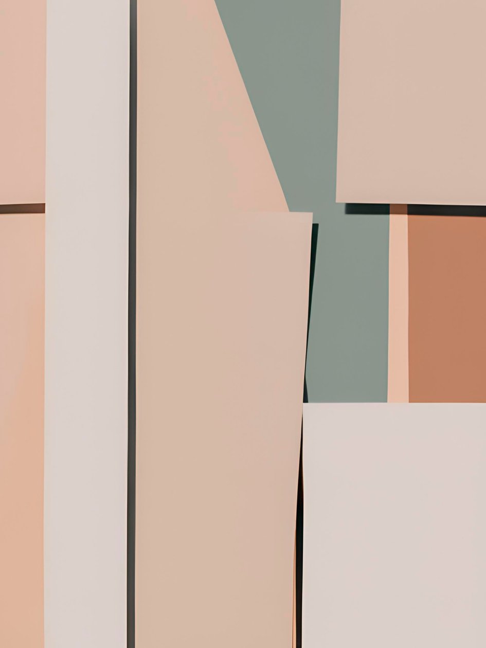 Sérénité structurée, 21e siècle (peinture) - George Rosaly