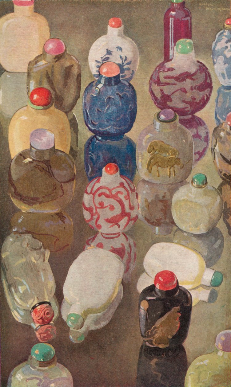 Flacons à priser chinois, vers 1923 - George Sheringham