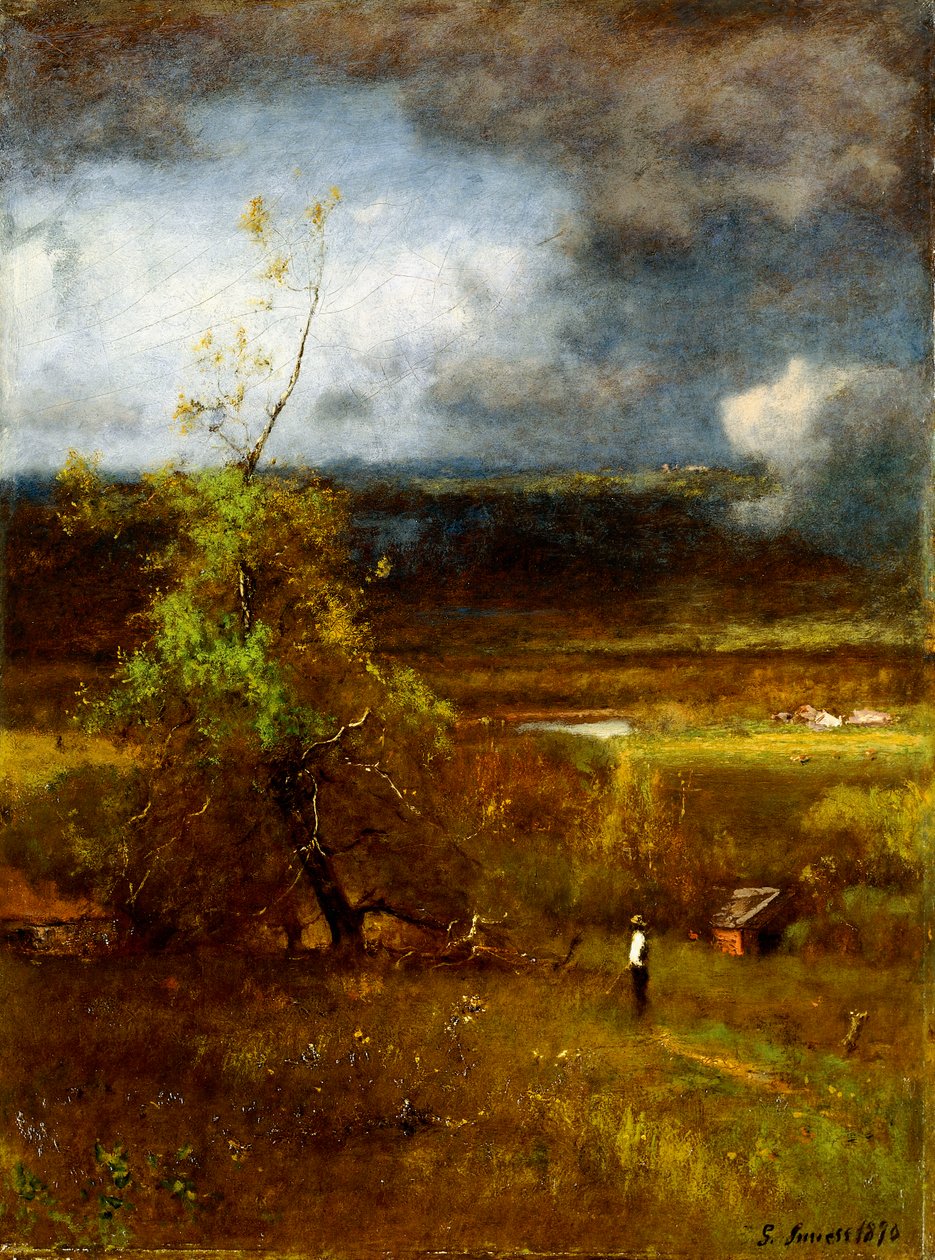 Nuages menaçants, 1890 - George Snr. Inness