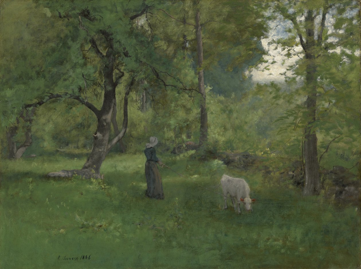 Paysage vert, 1886 - George Snr. Inness