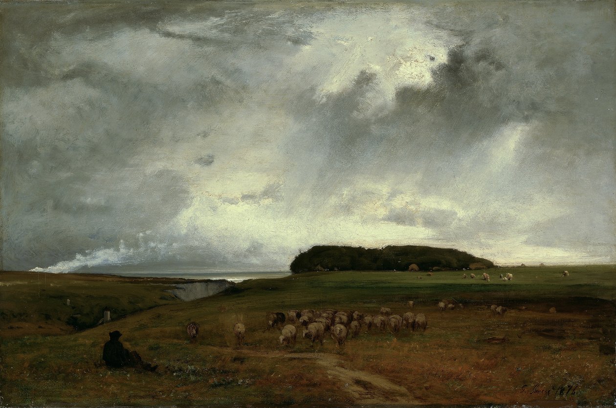 La Tempête, 1876 - George Snr. Inness