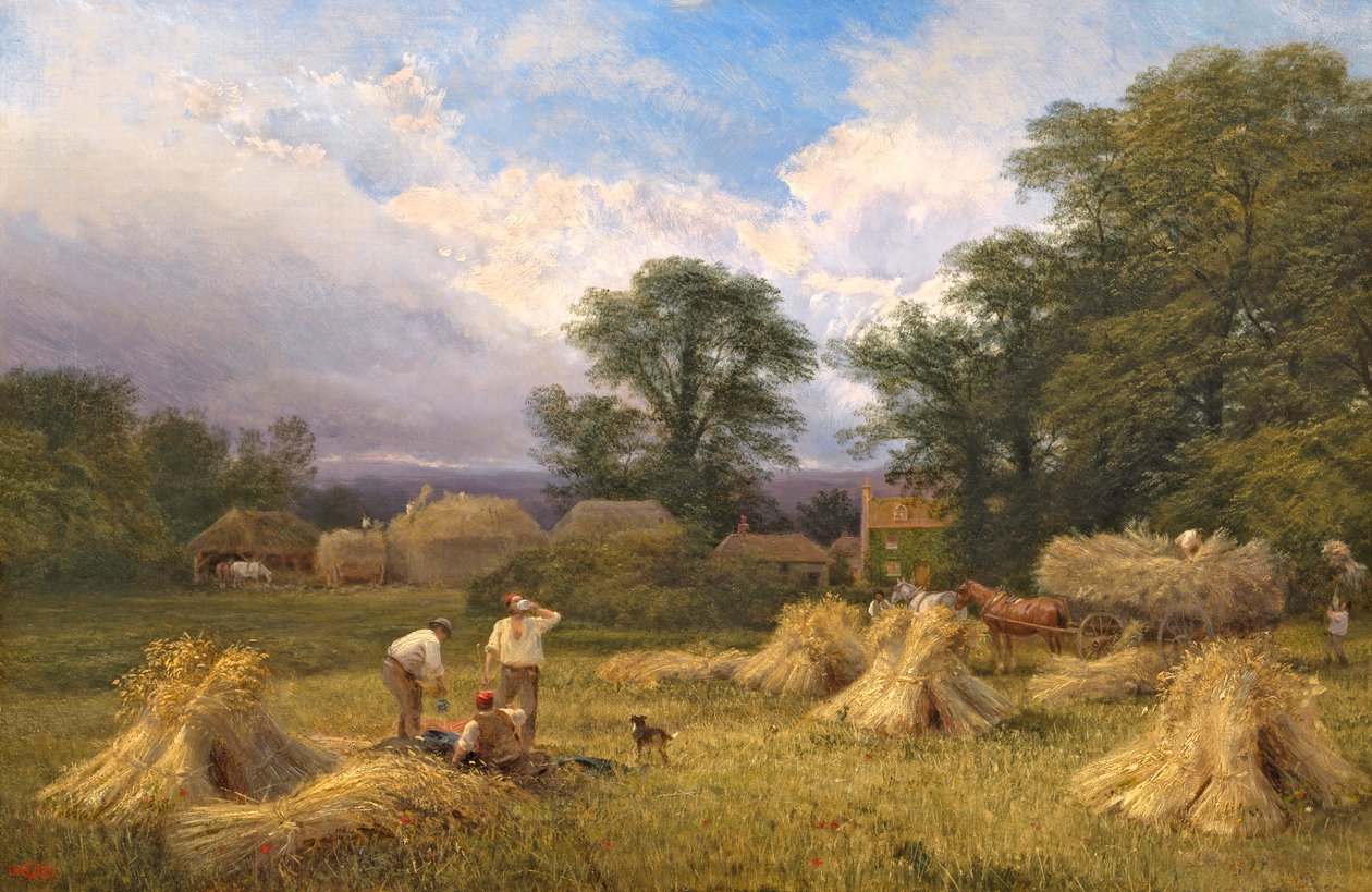 Temps de récolte, 1883 - George Vicat Cole