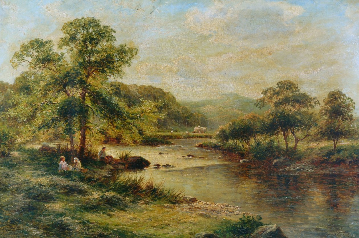 Les vallées du Derbyshire, 1891 - George Vicat Cole