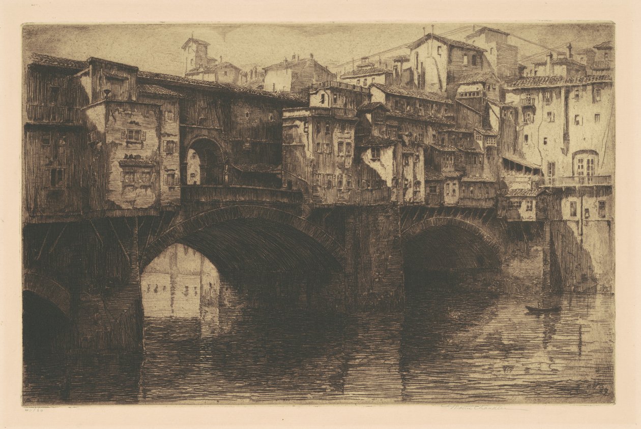 Ponte Vecchio, Florence - George Walter Chandler
