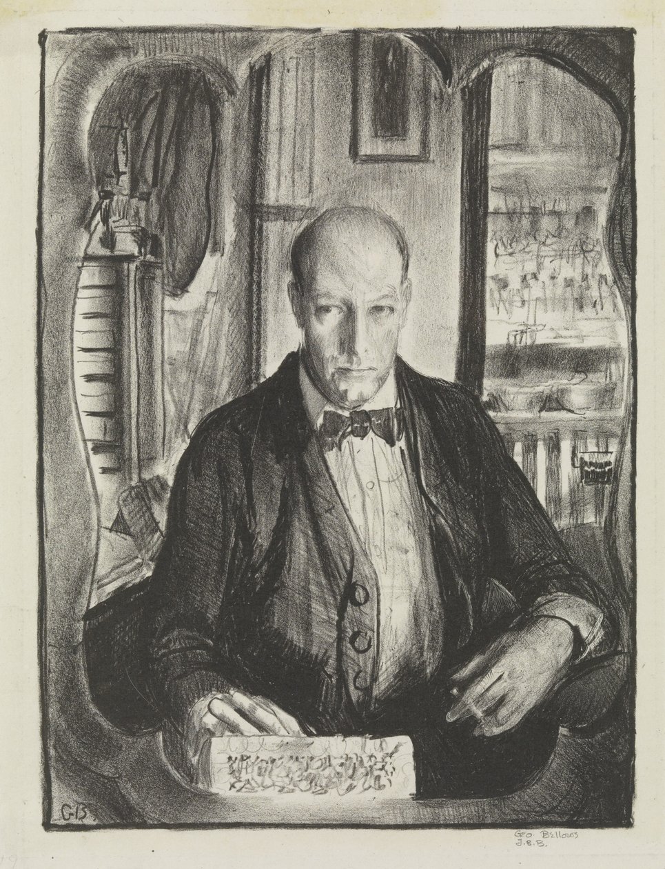 Autoportrait, 1921 - George Wesley Bellows