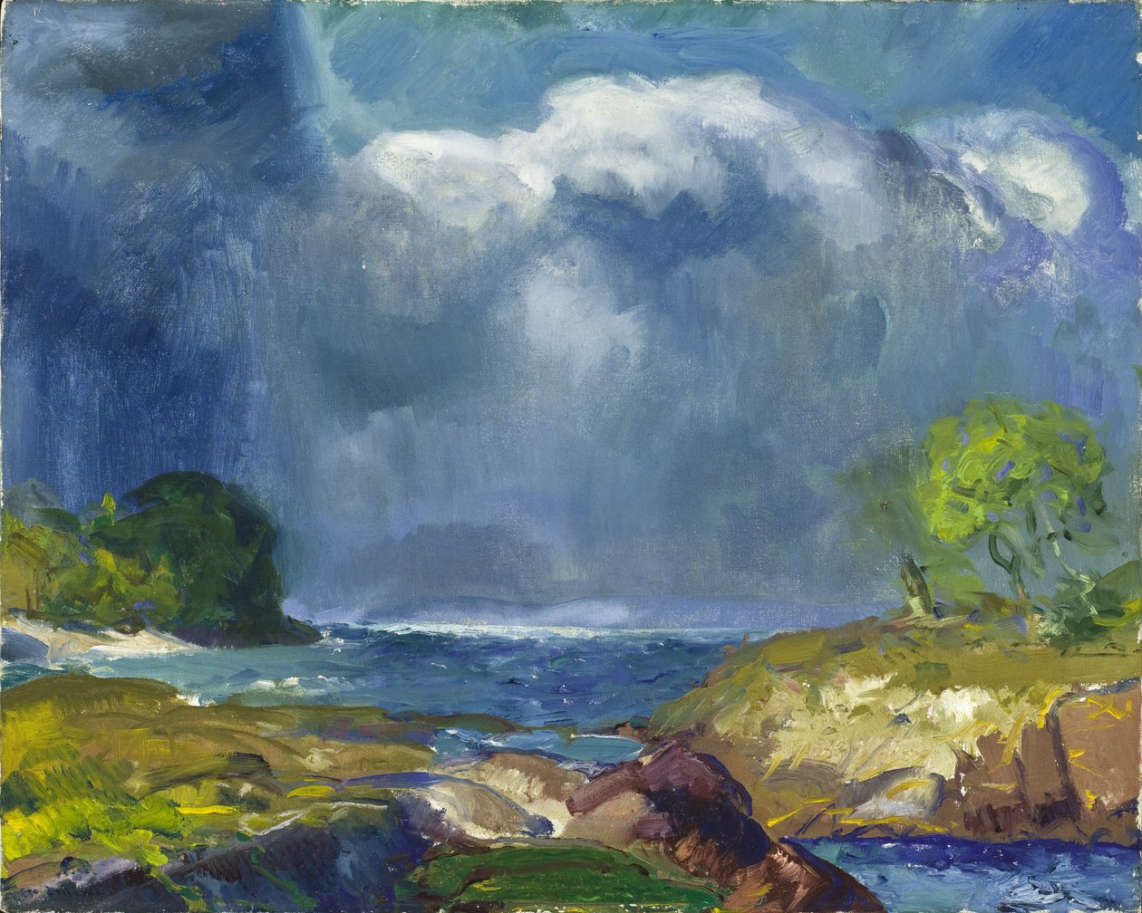 La tempête qui approche - George Wesley Bellows