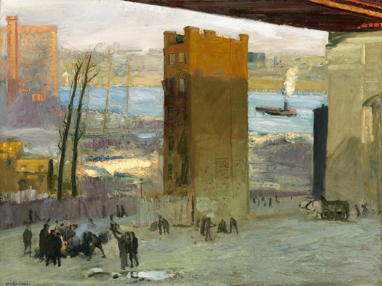 Le seul immeuble, 1909 - George Wesley Bellows