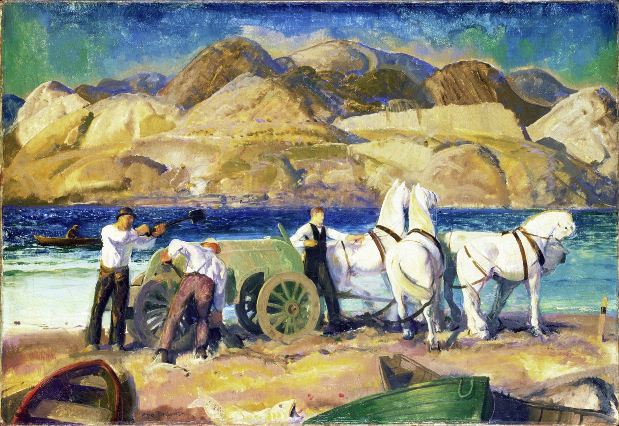 Le chariot de sable, 1917 - George Wesley Bellows